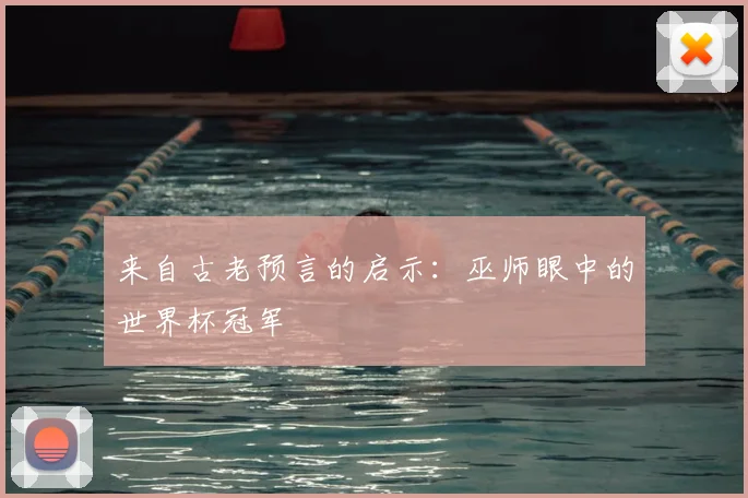 来自古老预言的启示：巫师眼中的世界杯冠军